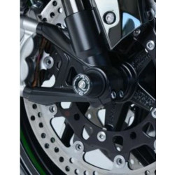 R&G RACING fork protectors black Kawasaki H2 / H2R