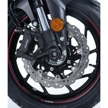 R&G RACING Fork Guard Black Triumph Street Triple 765