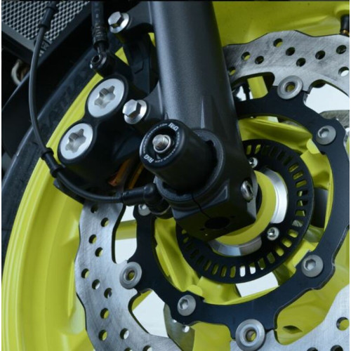 R&G RACING Fork Protectors Black Yamaha MT-07
