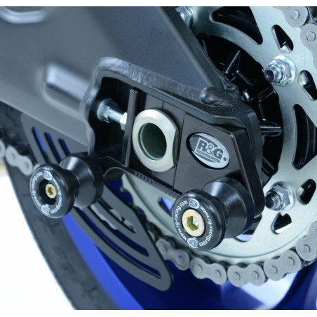 Diábolos R&G RACING con placa de montaje - negro