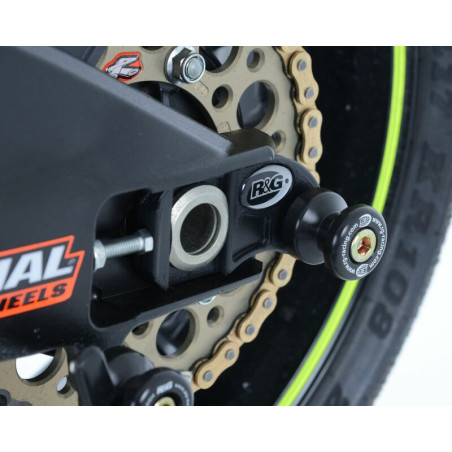 Diábolos R&G RACING con placa de montaje - negro