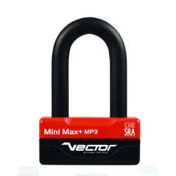 Candado de disco VECTOR MiniMax+ MP3 - Ø16mm - Certificado SRA / ART