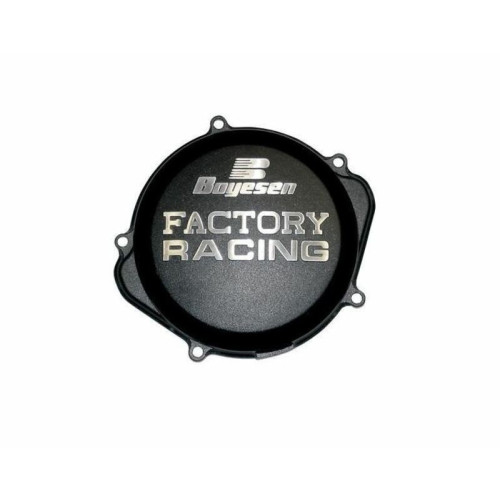 Tapa de embrague BOYESEN Factory Racing Negra KTM SX85