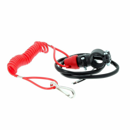 Botón Stop TECNIUM Universal tipo hombre al agua  con imán– Rojo