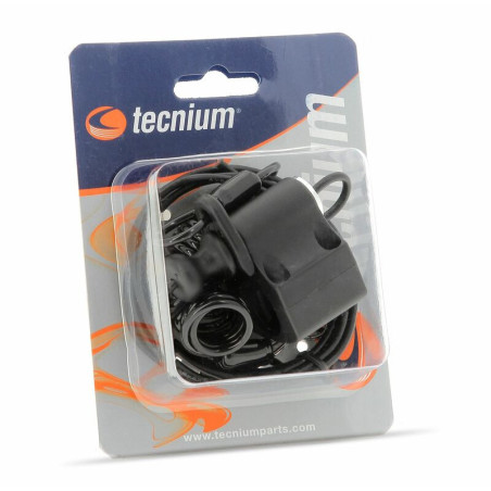 Botón Stop TECNIUM Universal tipo hombre al agua – Negro