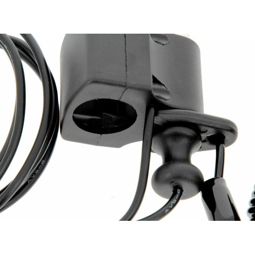 Botón Stop TECNIUM Universal tipo hombre al agua – Negro