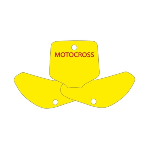 BLACKBIRD Plate Stickers Green KTM EXC