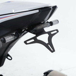 Portamatrículas R&G RACING con piloto trasero (no compatible con intermitentes OEM)