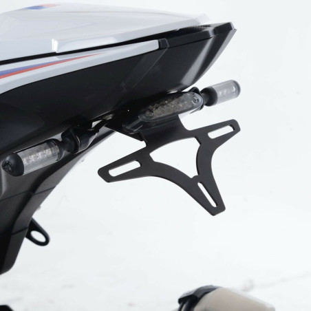 Portamatrículas R&G RACING con piloto trasero (no compatible con intermitentes OEM)