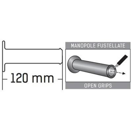 DOMINO A350 Touring Grips No Waffle