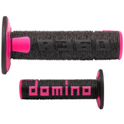 Puños Domino Off Road A360 negro/rojo A36041C4042A7-1