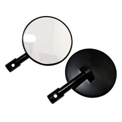 BIHR Mirror Universal 80mm - Black (1pc)