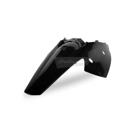 Guardabarros trasero con paneles laterales integrados POLISPORT negro KTM