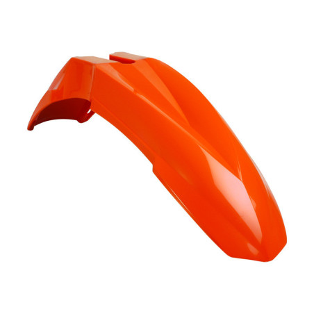 Guardabarros delantero POLISPORT Supermotard naranja