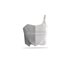 Porta-números delantero POLISPORT blanco Honda CRF250R / CRF450R