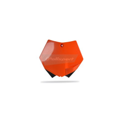 Porta-números delantero POLISPORT naranja KTM