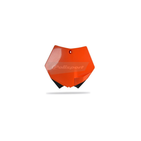 Porta-números delantero POLISPORT naranja KTM