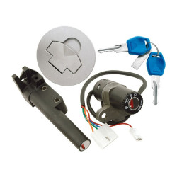 Juego cerraduras TECNIUM Aprilia RS 125 (92-98), Pegaso 650 (92-96)