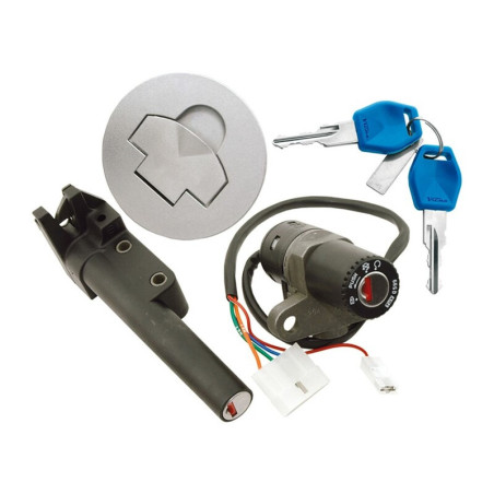 Juego cerraduras TECNIUM Aprilia RS 125 (92-98), Pegaso 650 (92-96)