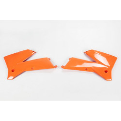 Tapas de radiador UFO Naranja KTM