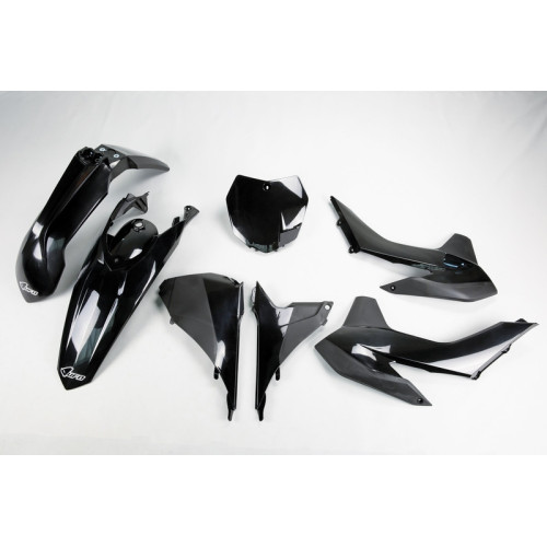 Kit de Plástica UFO Negro KTM