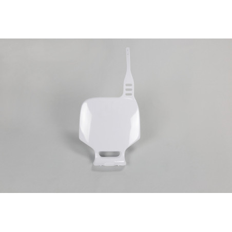UFO Front Number Plate White YamahaYZ80/85
