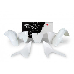 Kit de plástica RACETECH (5 pcs) - Blanco
