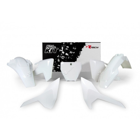 Kit de plástica RACETECH (5 pcs) - Blanco