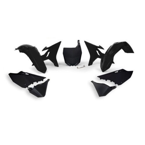 Kit de plástica RACETECH (6 pcs) - Negro