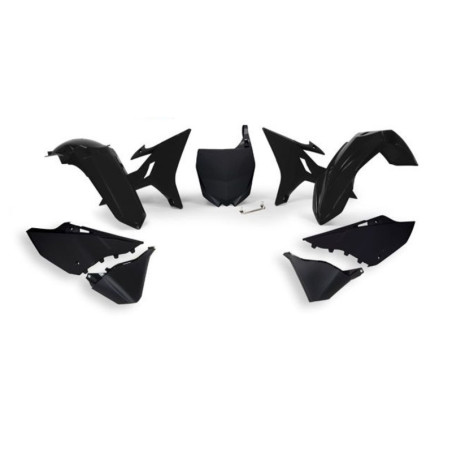 Kit de plástica RACETECH (6 pcs) - Negro