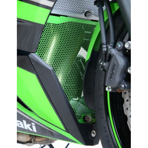 R&G Racing Aluminium Headpipe grille - Kawasaki