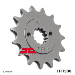 Piñón con goma anti-ruido JT SPROCKETS acero 1908 - 520 2