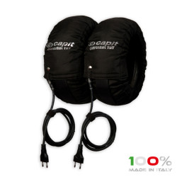CAPIT Mini GP Tire Warmers - 90/90-10", 120/80-10" Black