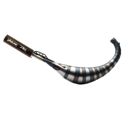 Escape Yasuni Carrera R4 Negro Brillo Piaggio/D50B 80/95cc No homologado