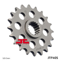 Piñón con goma anti-ruido JT SPROCKETS acero 405 - 525 2