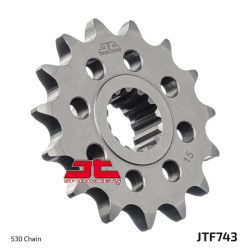 Piñón con goma anti-ruido JT SPROCKETS acero - 743 - 530 2
