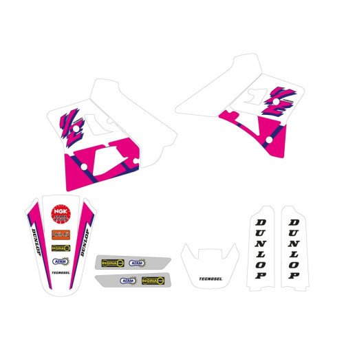 Kit adhesivos TECNOSEL Team OEM Yamaha 1992