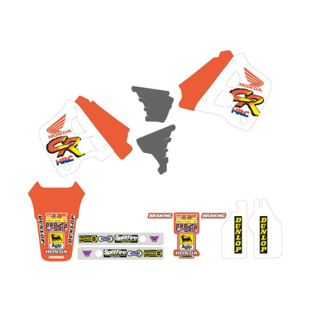 Kit adhesivos completo TECNOSEL Team Honda 1991