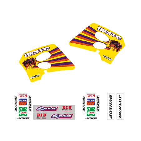 Kit adhesivos completo TECNOSEL Team Suzuki 1993
