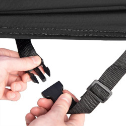 Funda de moto para interior OXFORD Protex Stretch - Moto / Scooter - Negro - XL 2