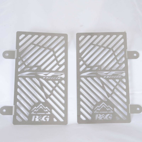 Protector de radiador R&G RACING grabado - acero inoxidable