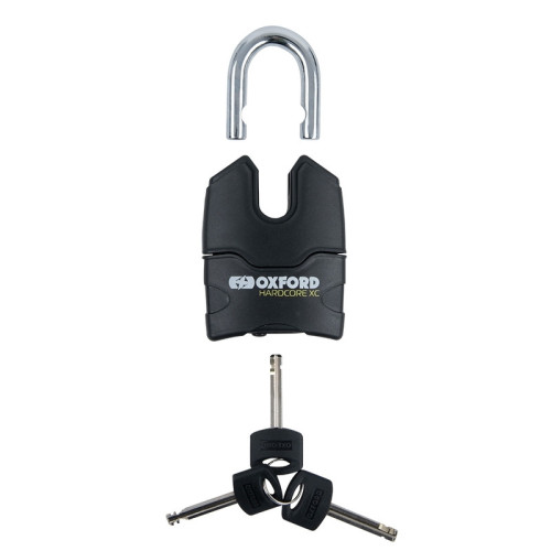 Cadena antirrobo OXFORD Hardcore XC13 - 1,5m x 13mm - Certificado ART4 / Sold Secure Gold