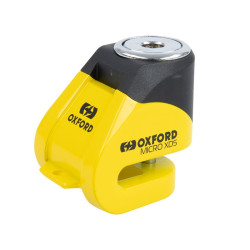 Candado de disco OXFORD XD5 - 5.5mm - Amarillo / Negro