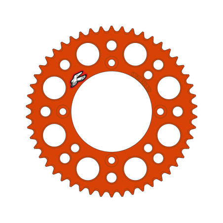 Corona RENTHAL aluminio ultraligera autolimpiable 518U - 420