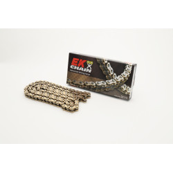 Cadena de transmisión EK CHAIN 520 RRX - Retenes NX-Ring - Cierre tipo remache