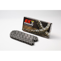 Cadena de transmisión EK CHAIN 525 ZVX3 - Retenes NX-Ring - Cierre tipo remache