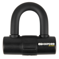Candado de disco OXFORD HD MAX - Ø14mm negro - Certificado Sold Secure Gold