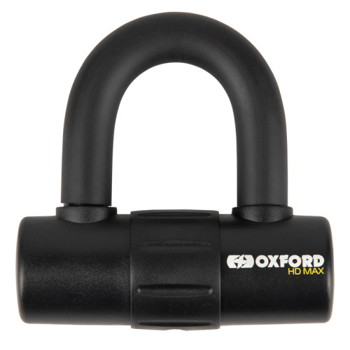 Candado de disco OXFORD HD MAX - Ø14mm negro - Certificado Sold Secure Gold