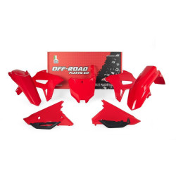 Kit de plástica RACETECH (6 pcs) - Rojo