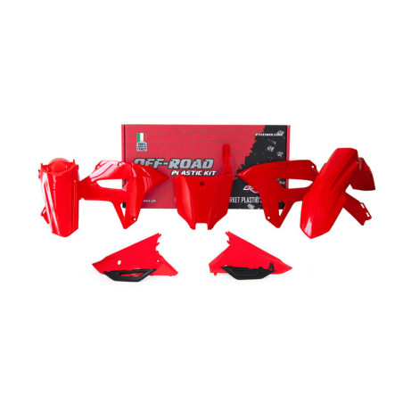 Kit de plástica RACETECH (6 pcs) - Rojo